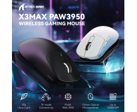 Attack Shark X3MAX Superlight 42kDPI PAW3950 Omron biała - 1349823 - zdjęcie 3